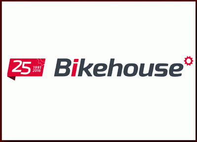 Logo Bikehouse Scheibe